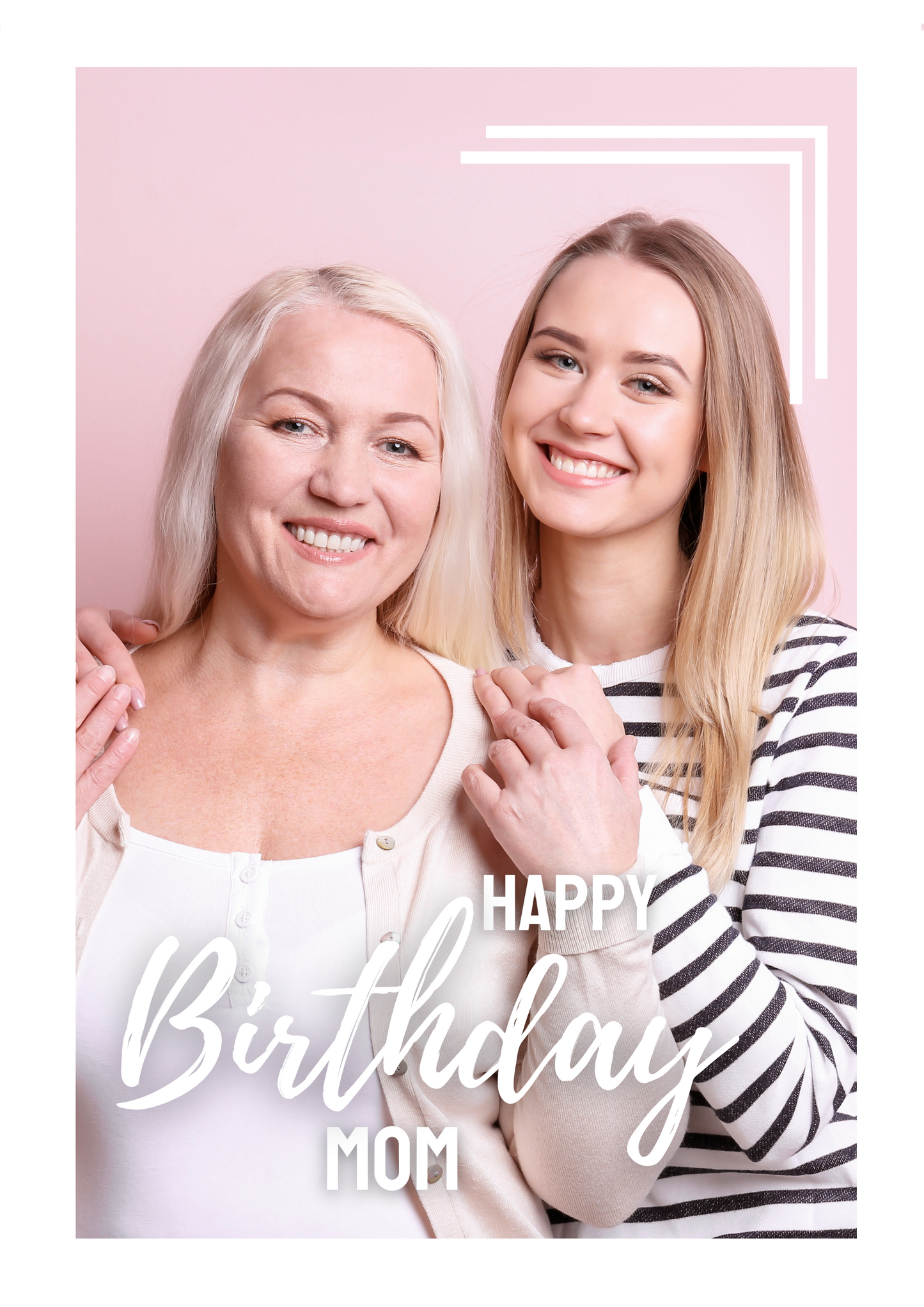 Birthday Photo Card Mom