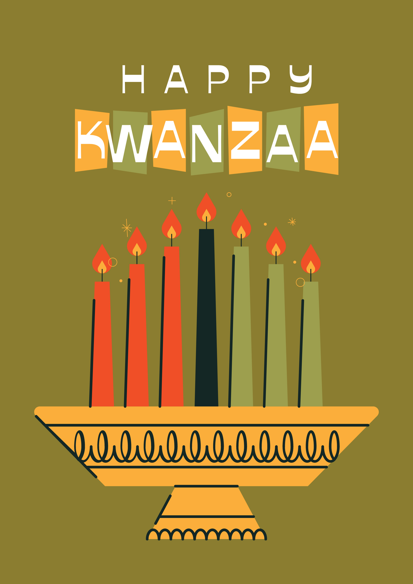 The Seven Candles of Kwanzaa