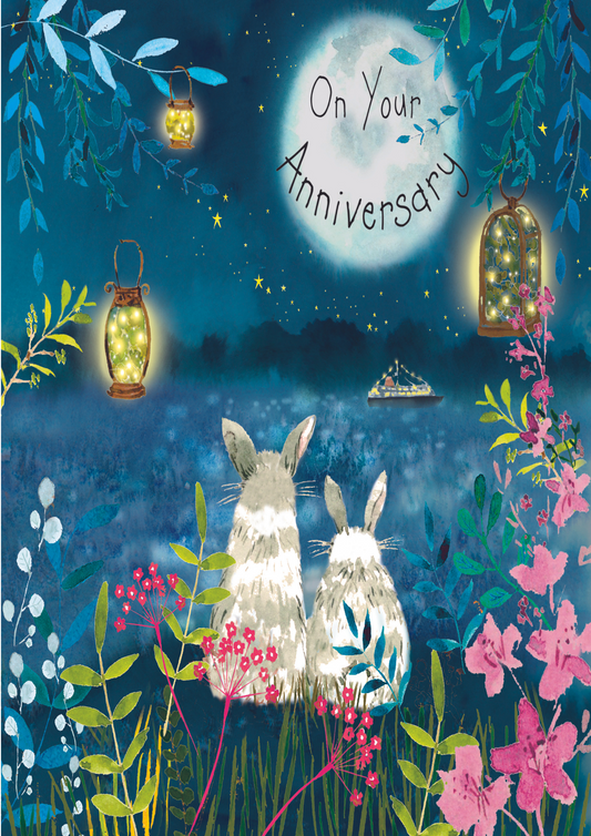 Cute Rabbit Anniversary