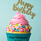 Birthday Cupcake Business Logo
