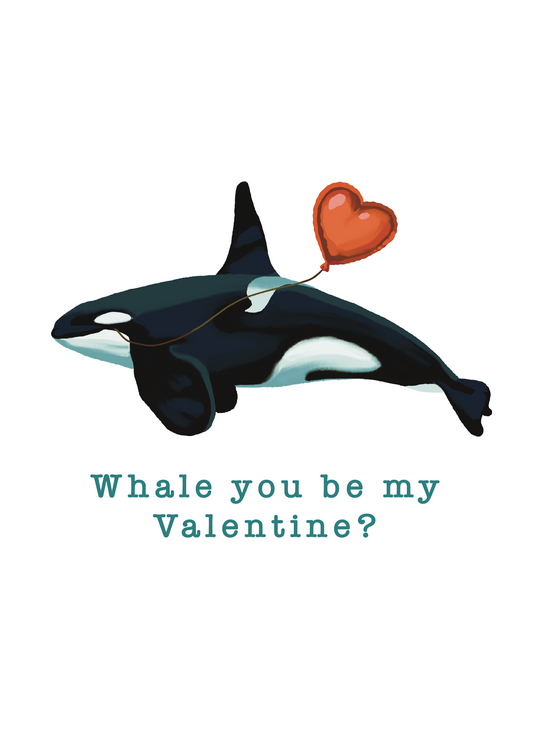 Whale you be my Valentine
