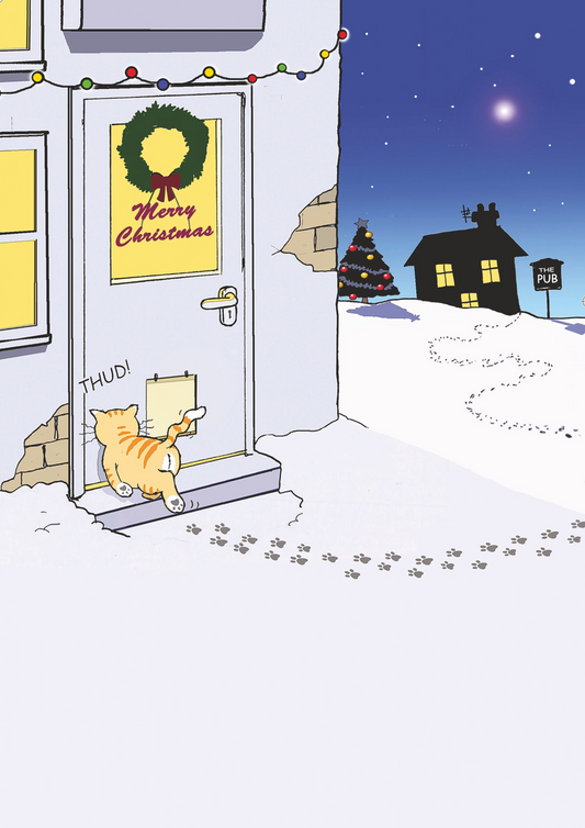 Funny Cat Christmas