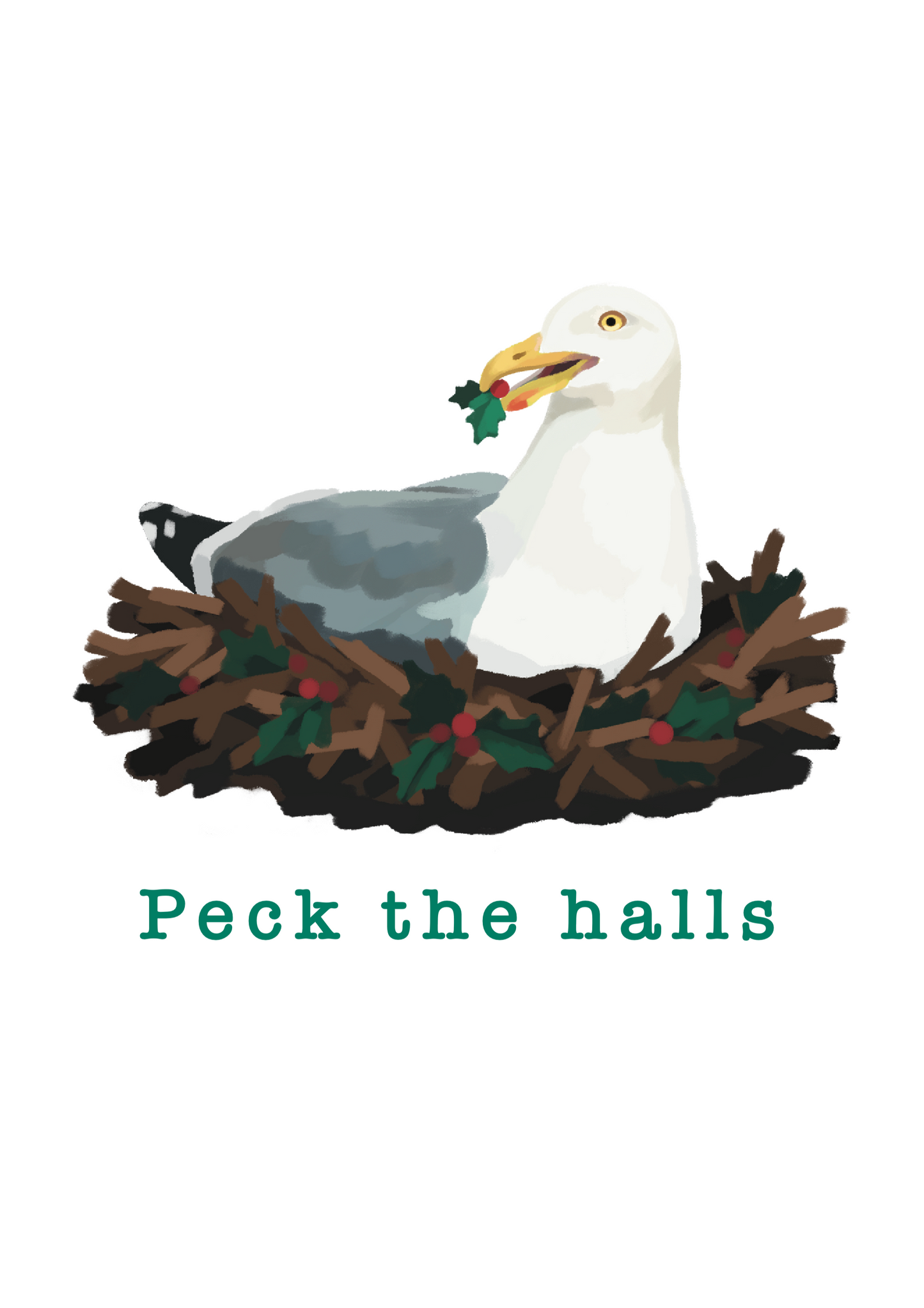 Peck the Halls