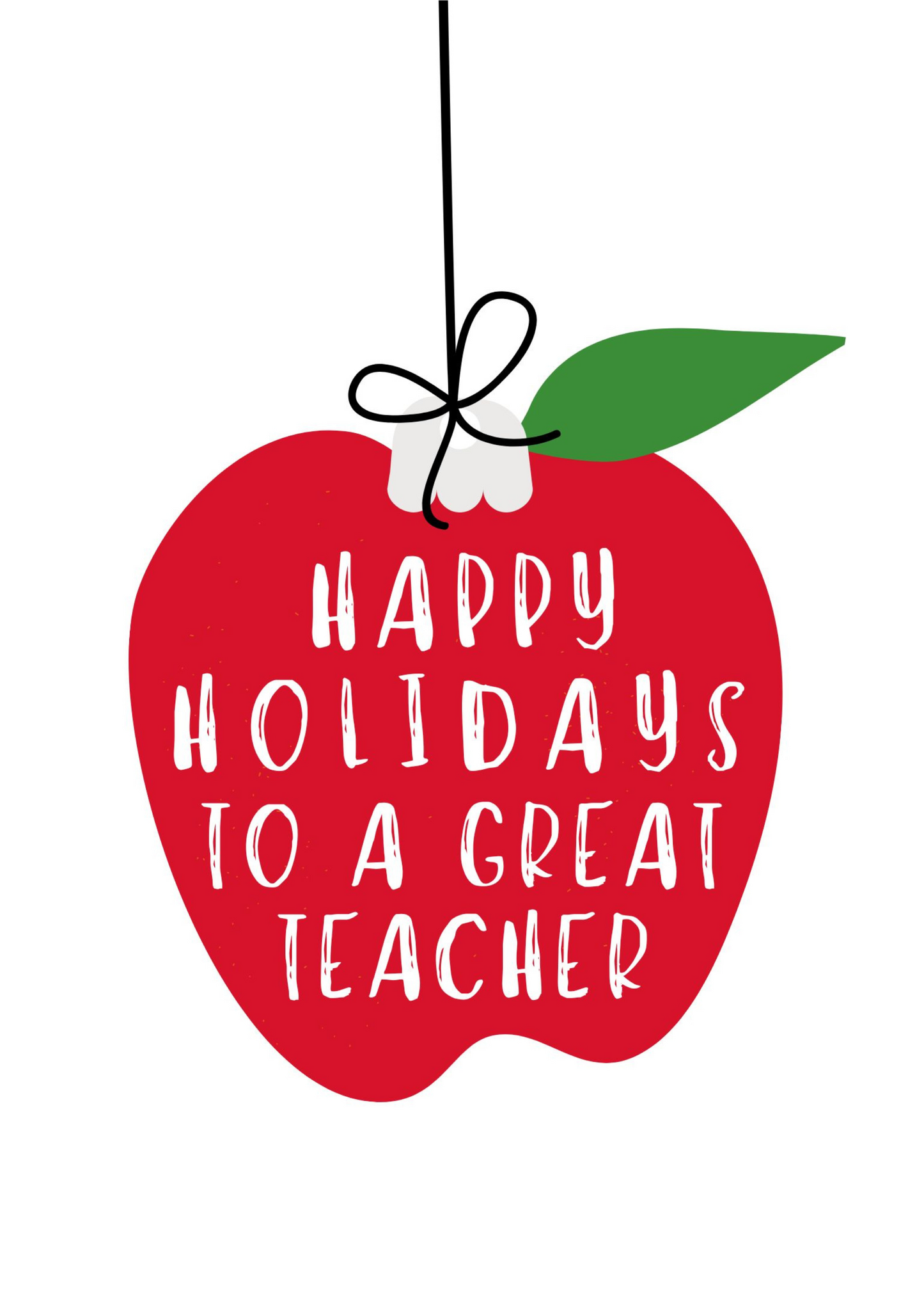 Teacher Happy Holidays