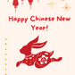 Chinese New Year Leaping Rabbit