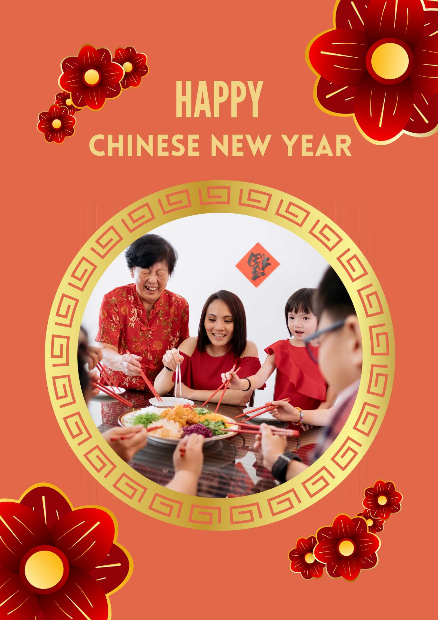 Chinese New Year Photo Card