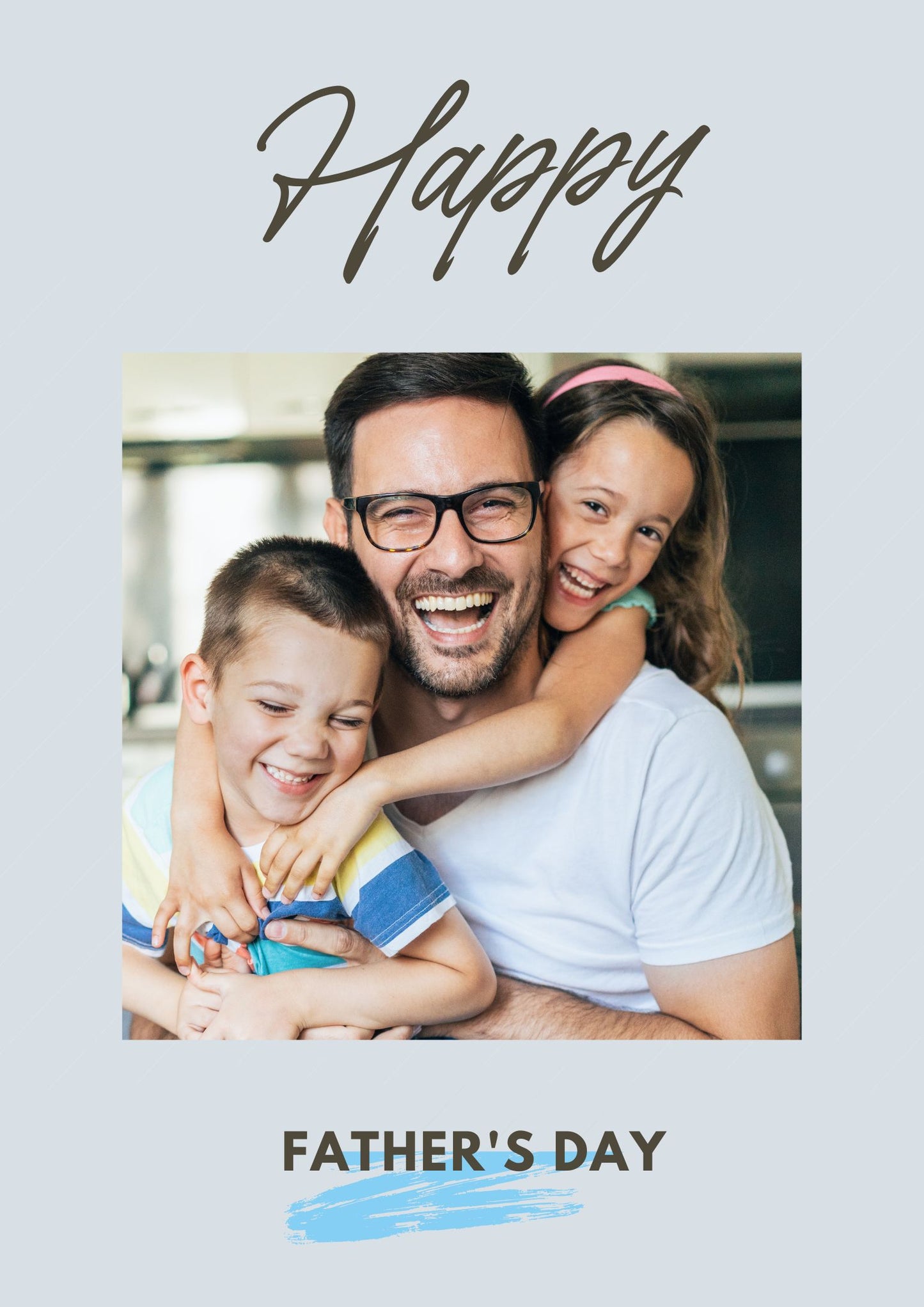 Father's Day Photo Card