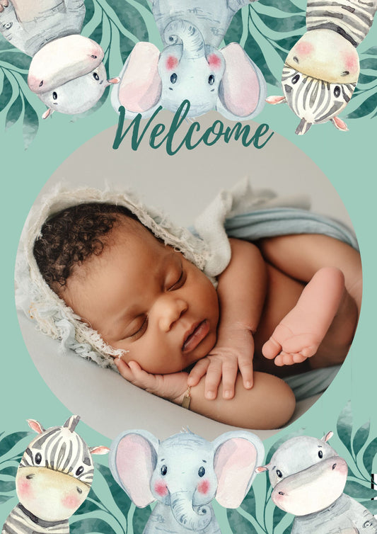 Welcome Little One Photo Card